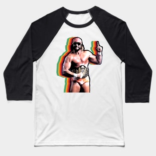 MACHO! SAVAGE Baseball T-Shirt